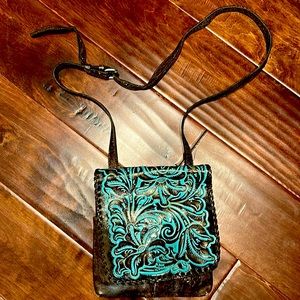 Stunning Patricia Nash Leather Handbag